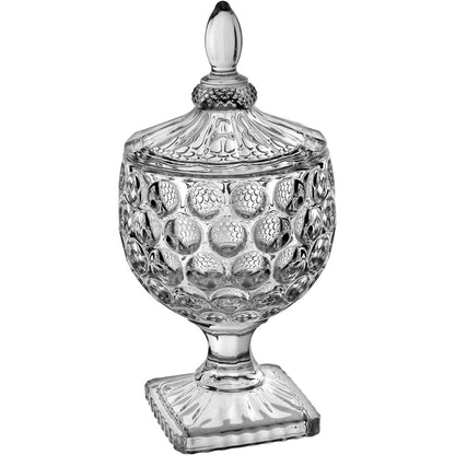 Potiche Redondo Transparente Home&Co 24x20cm Tampa Eco Crystal