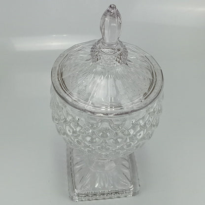 Potiche Redondo Transparente Home&Co 24x20cm Tampa Eco Crystal