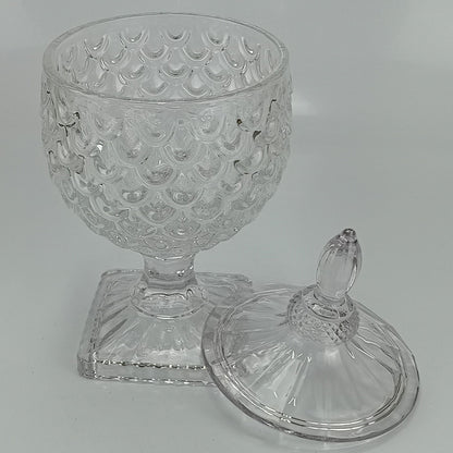 Potiche Redondo Transparente Home&Co 24x20cm Tampa Eco Crystal