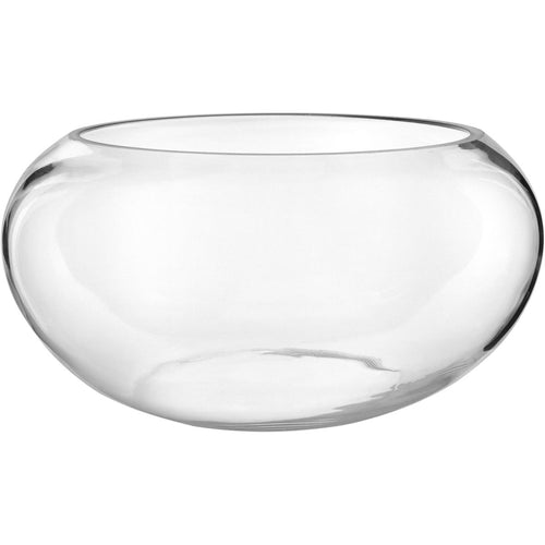 Vaso Redondo Home&co Vidro 18x35x35cm Transparente