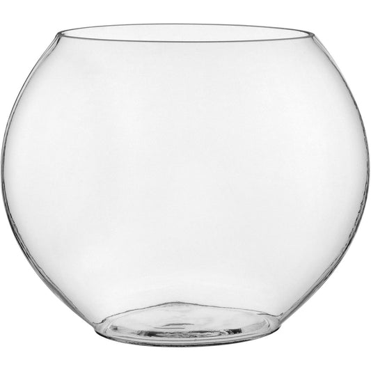 Vaso Redondo Home&co Vidro 28x12x34cm Transparente