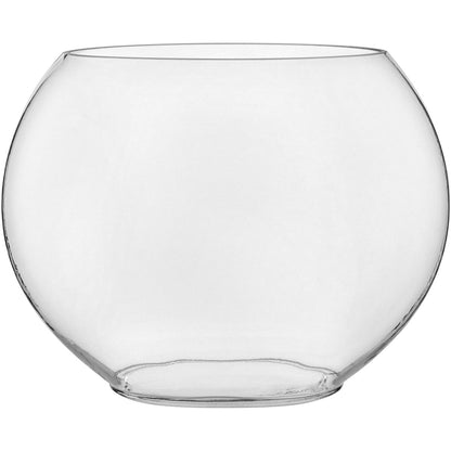 Vaso Redondo Home&co Vidro 33x42x15cm Transparente