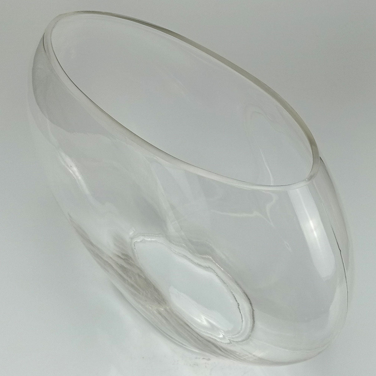 Vaso Redondo Home&co Vidro 33x42x15cm Transparente