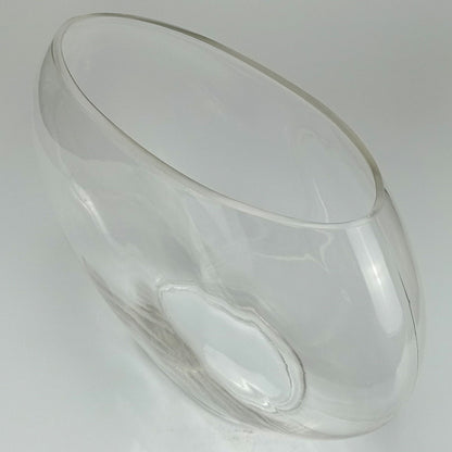 Vaso Redondo Home&co Vidro 33x42x15cm Transparente