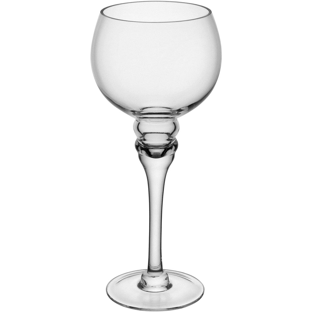 Conjunto de Castiçais em Vidro Transparente Home&Co 3 Peças