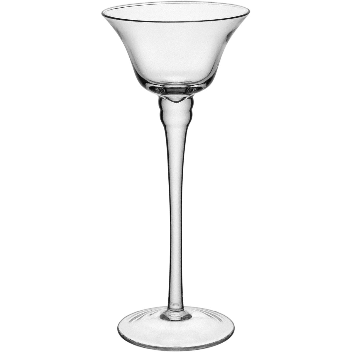 Conjunto de Castiçais de Vidro Transparente 3 Peças Home&Co Eco Crystal