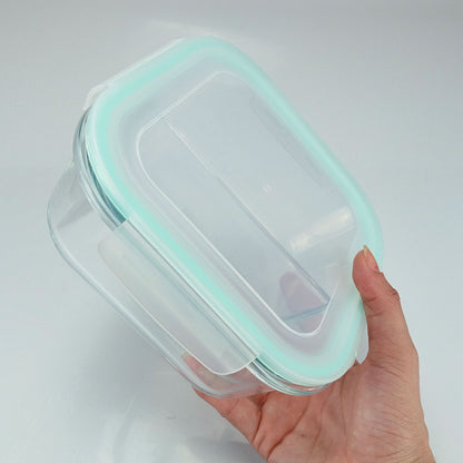 Pote Hermético Home&Co 1,2L Vidro Temperado Transparente 2 Divisões