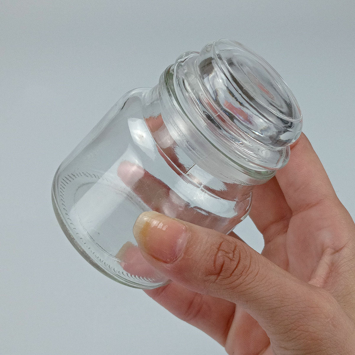 Porta Condimentos Home&Co Vidro Transparente 8,5x6cm Organizador de Temperos