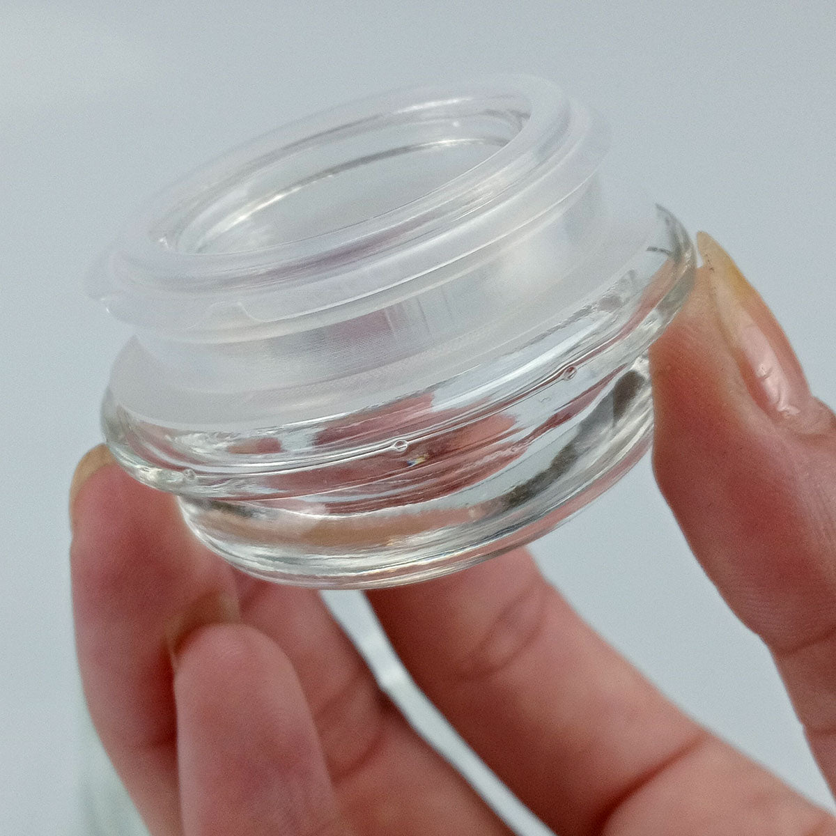 Porta Condimentos Home&Co Vidro Transparente 8,5x6cm Organizador de Temperos