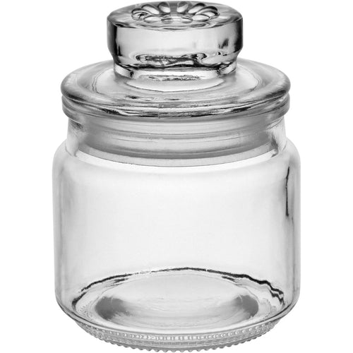 Porta Condimentos em Vidro Transparente Home&Co 9x7x7cm