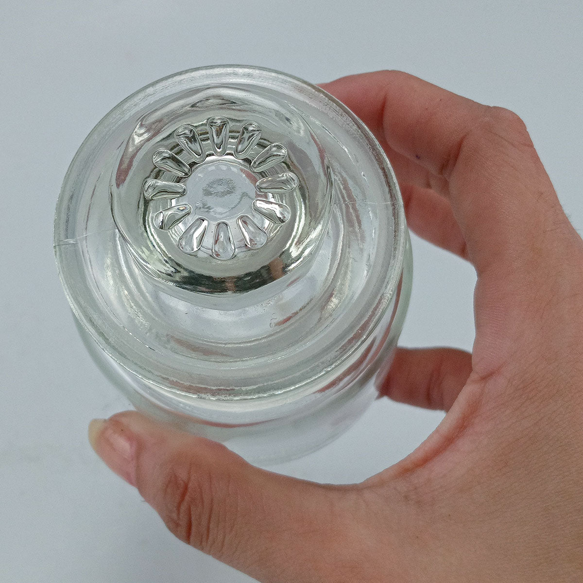 Porta Condimentos em Vidro Transparente Home&Co 9x7x7cm