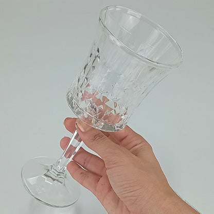 Conjunto 6 Taças de Vinho Home&Co Eco Crystal 260ml Transparente