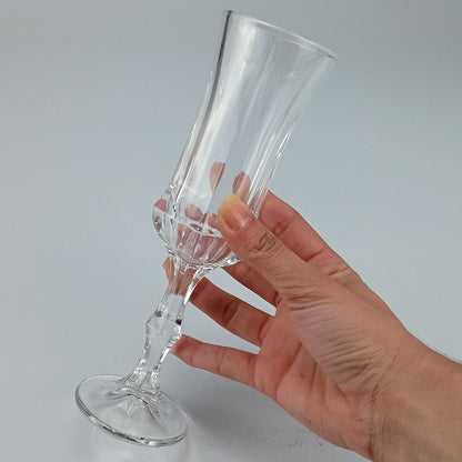 Jogo de 6 Taças de Champanhe Home&Co Eco Crystal 150ml Transparente