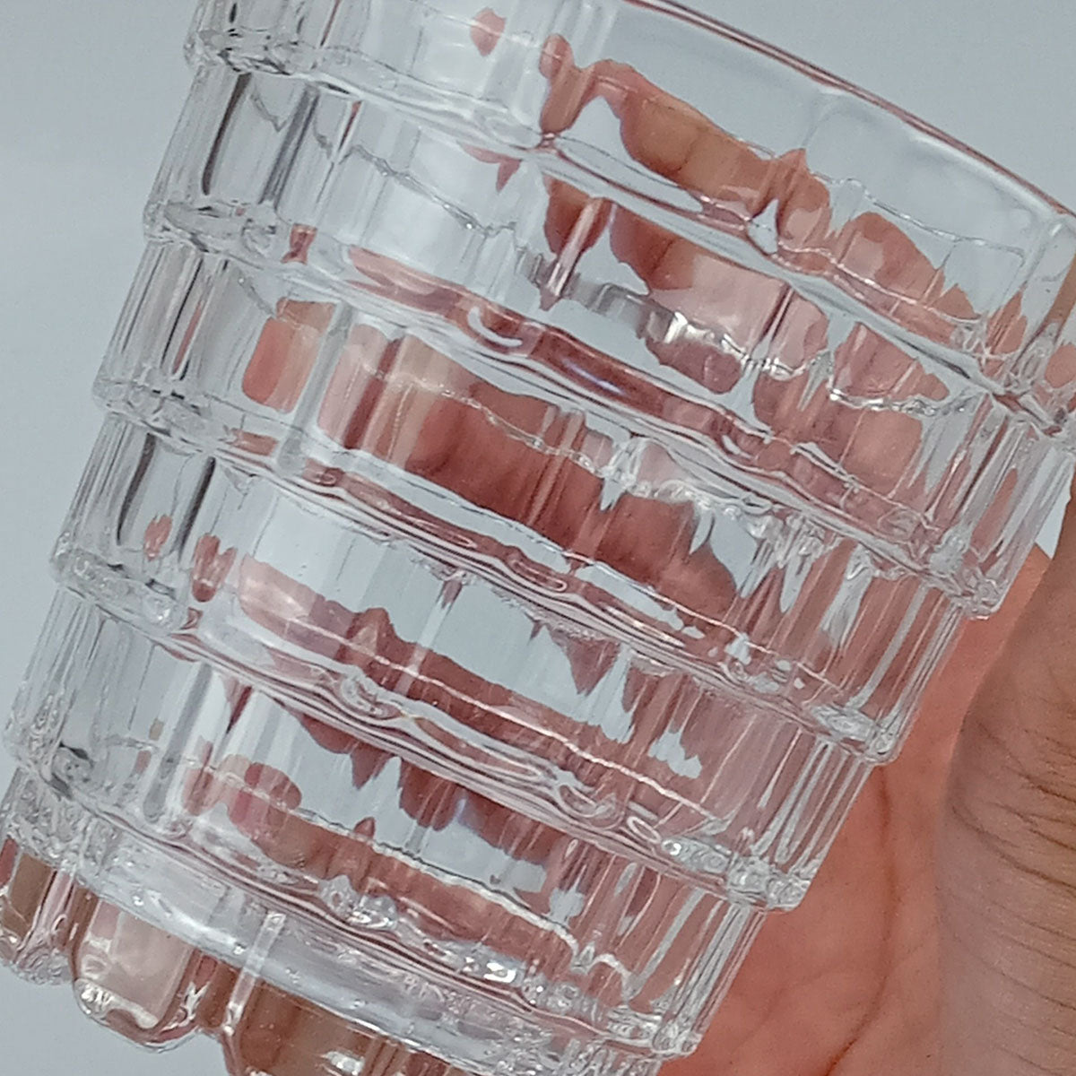 Conjunto de Copos Baixos Home&Co Vidro Transparente 300ml 9x9cm 6 peças