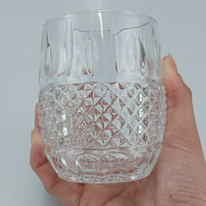 Conjunto 6 Copos Baixos Home&Co Vidro Transparente 290ml 9,8cm