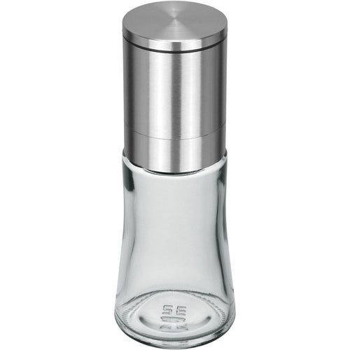 Moedor de Sal e Pimenta Home&Co Vidro Transparente com Tampa Inox 14cm