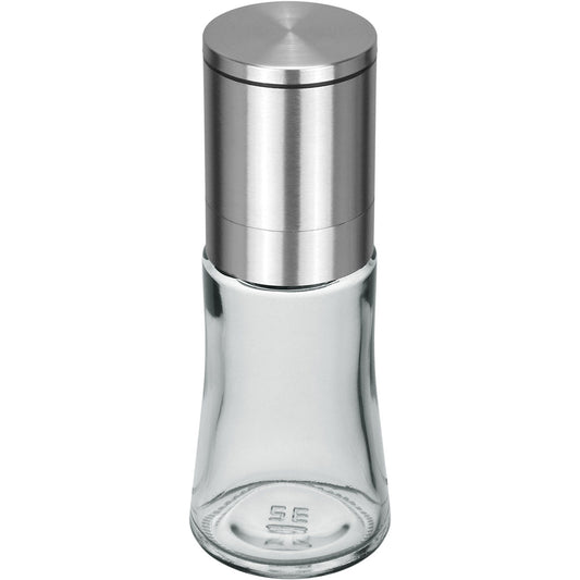 Moedor de Sal e Pimenta Home&Co Vidro Transparente com Tampa Inox 14cm