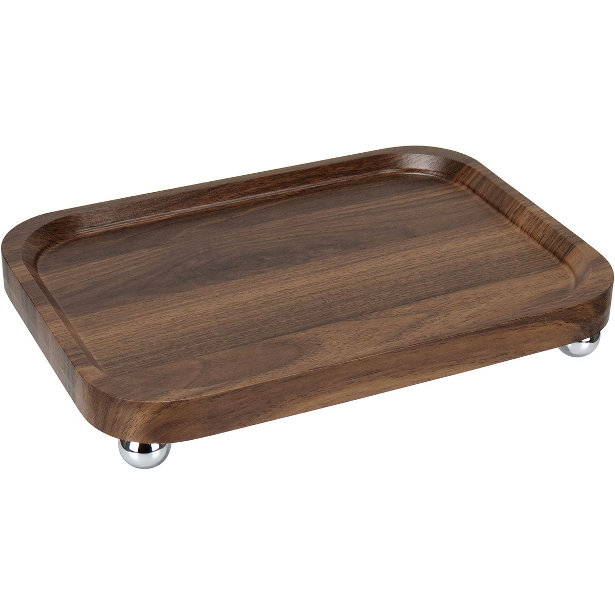 Bandeja Retangular MDF Natural Home&Co 35x25cm para Servir Bebidas e Petiscos