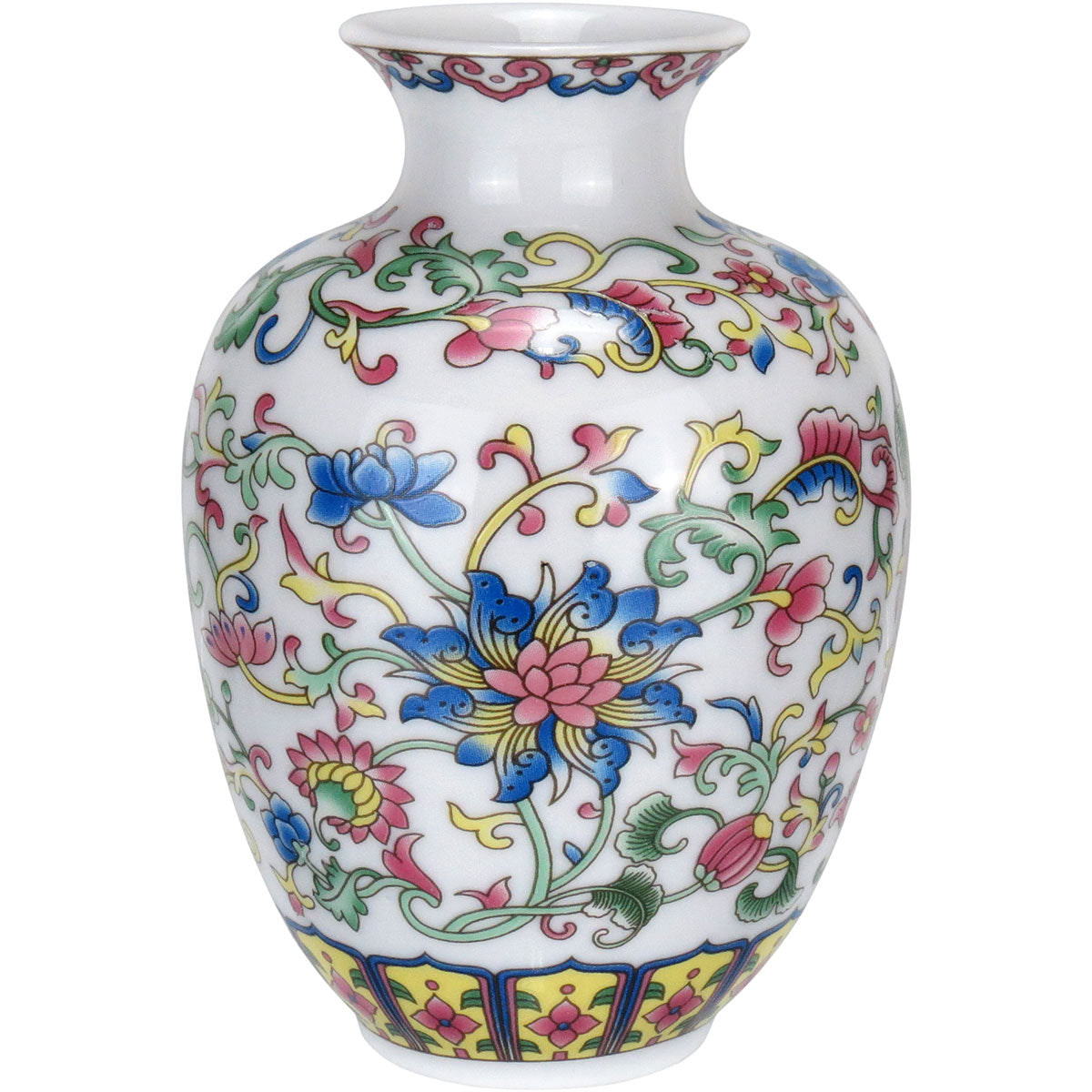 Vaso Redondo Home&co Cerâmica 12x8x8cm Color