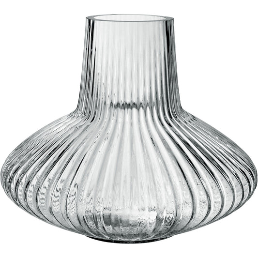 Vaso Decorativo Home&Co em Vidro Transparente 18x23cm