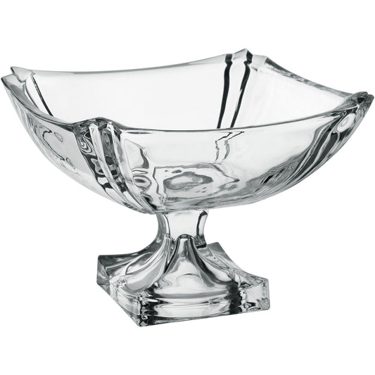 Centro de Mesa Decorativo Home&Co Transparente Vidro 19x26cm