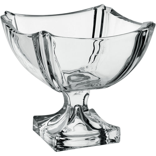 Centro de Mesa de Vidro Transparente Home&Co 21x21x21cm