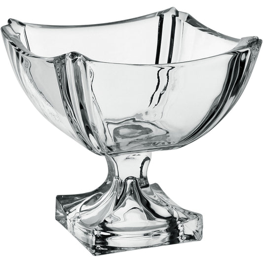 Centro de Mesa de Vidro Transparente Home&Co 21x21x21cm