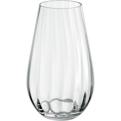 Vaso Decorativo Home&Co Transparente em Vidro 25x16cm para Flores