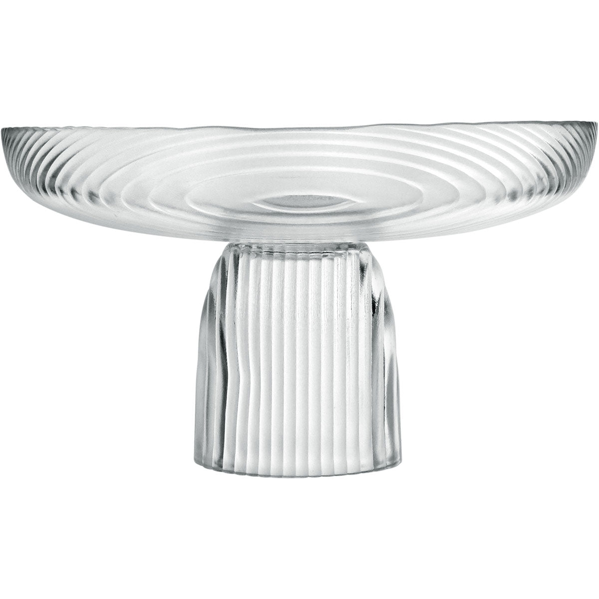 Centro de Mesa Vidro Transparente Home&Co 17x30cm Decorativo