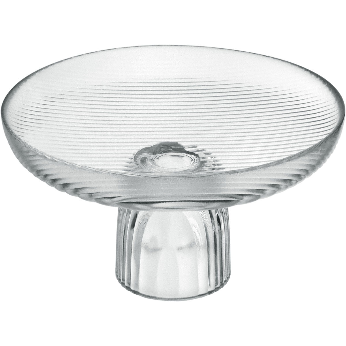 Centro de Mesa em Vidro Transparente Home&Co 17x25cm Decorativo