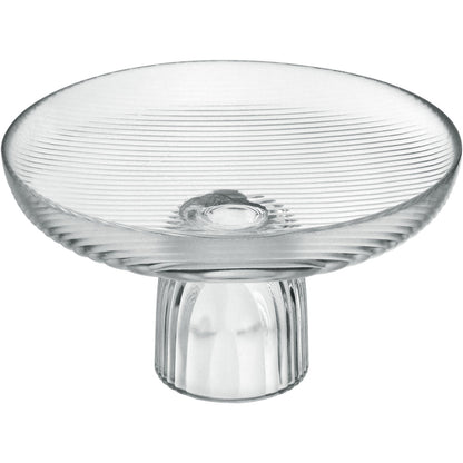 Centro de Mesa em Vidro Transparente Home&Co 17x25cm Decorativo