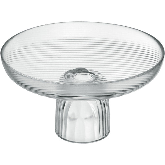 Centro de Mesa em Vidro Transparente Home&Co 17x25cm Decorativo