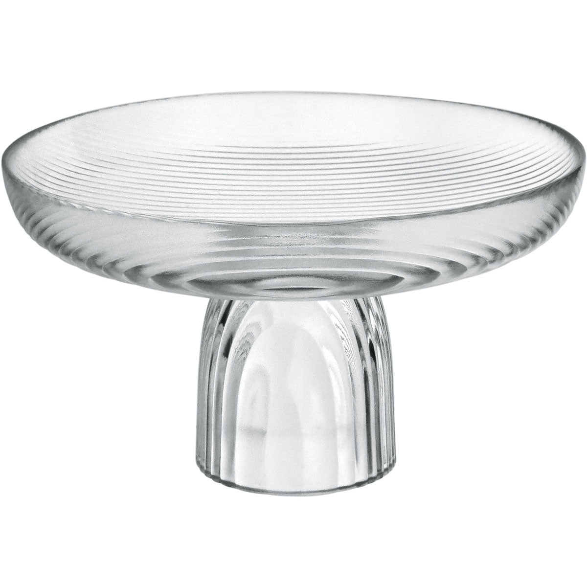 Centro de Mesa em Vidro Transparente Home&Co 17x25cm Decorativo