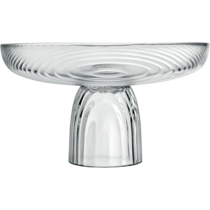 Centro de Mesa em Vidro Transparente Home&Co 17x25cm Decorativo