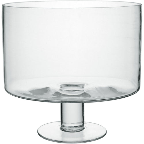 Fruteira de Vidro Transparente Home&Co 24x22cm para Frutas