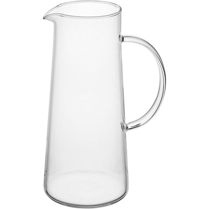Jarra de Vidro Borossilicato Home&Co 1,4L com Tampa Inox Transparente