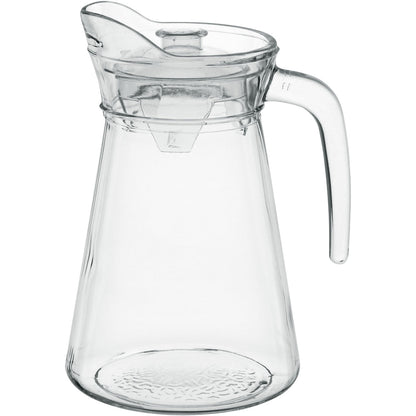 Jogo de Jarra e Copos Home&Co em Vidro Transparente 1,5L/270ml