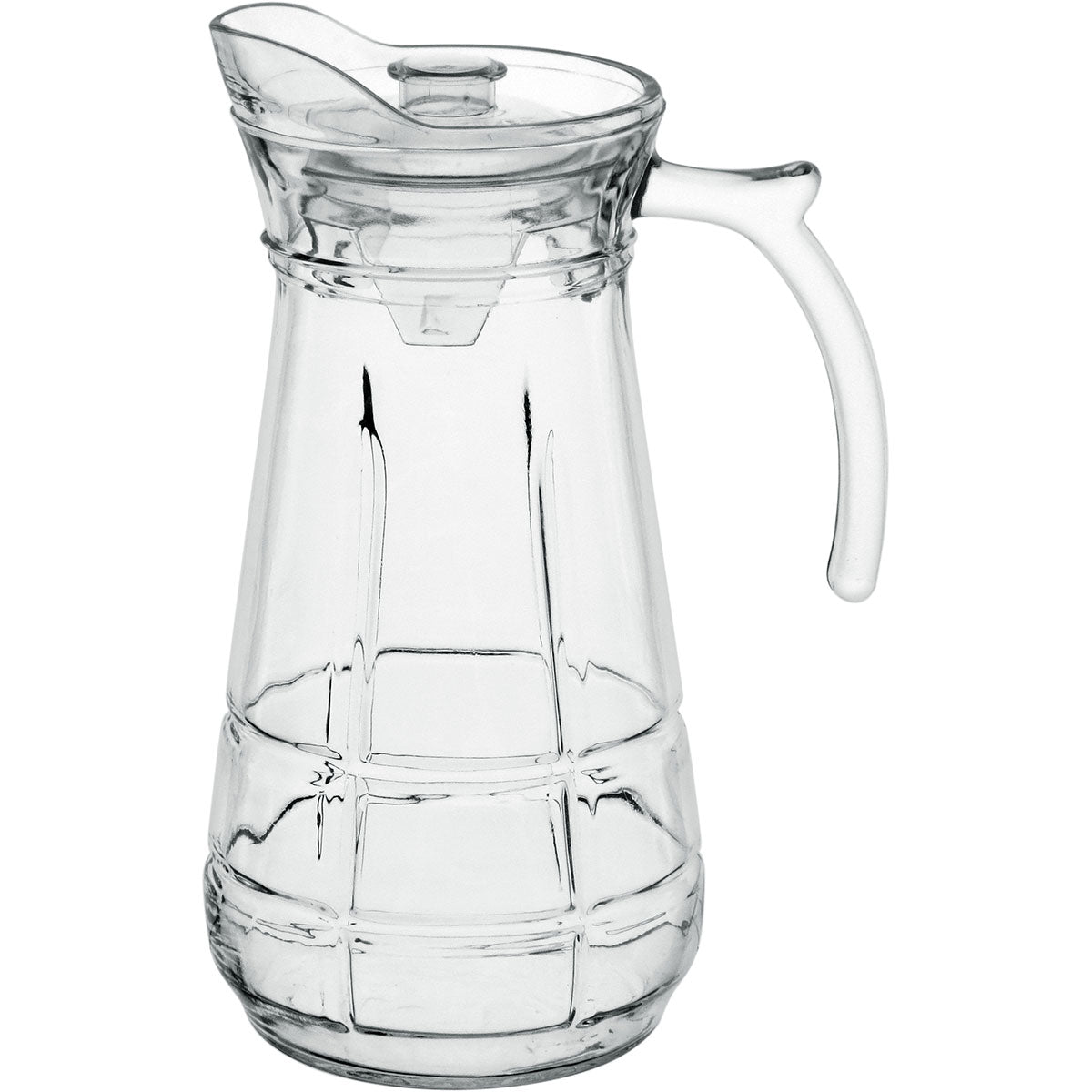 Jogo de Jarra e Copos Home&Co Vidro Transparente 1,7L e 270ml