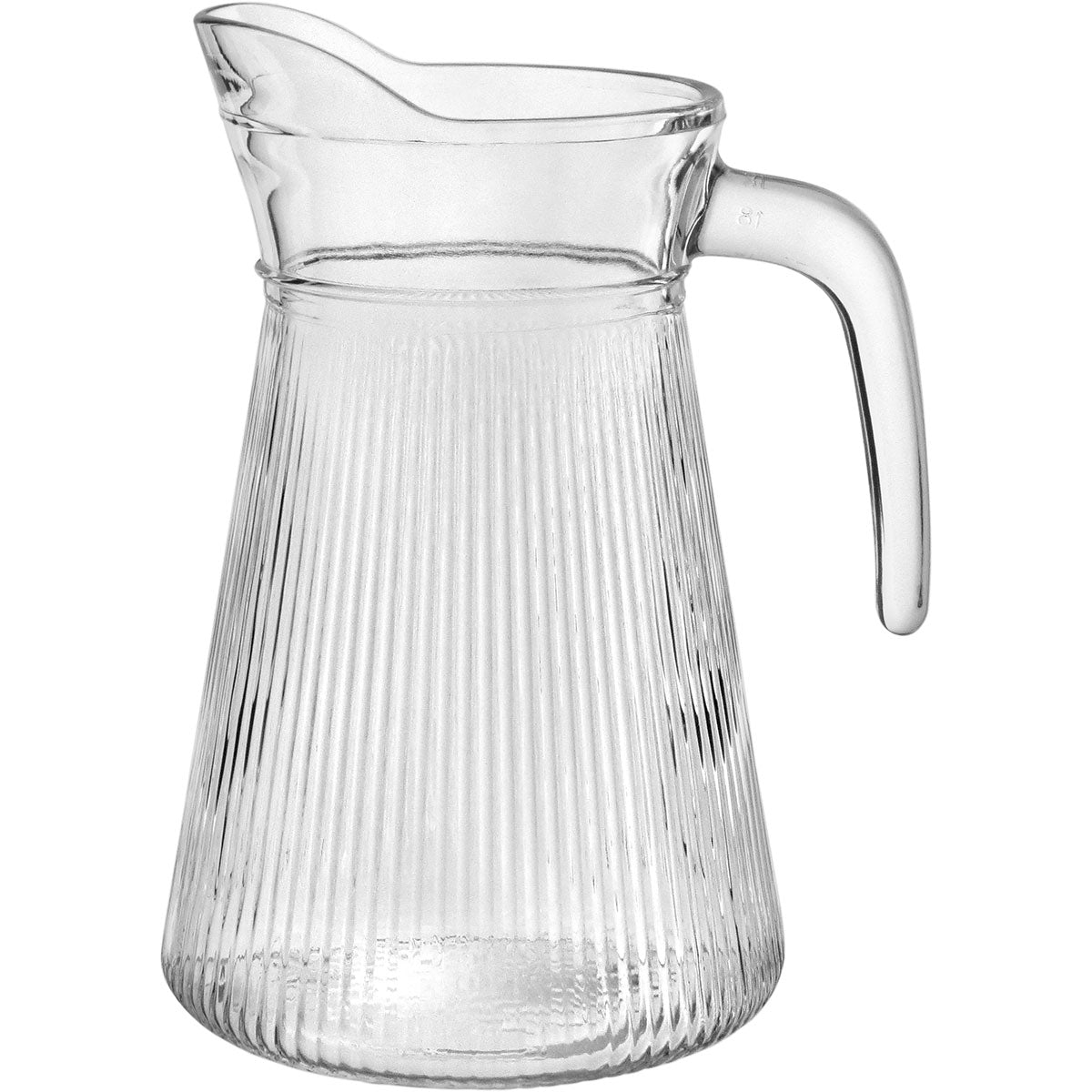 Jarra de Vidro Home&Co 1,6L com Tampa de Acrílico Transparente 21x11cm