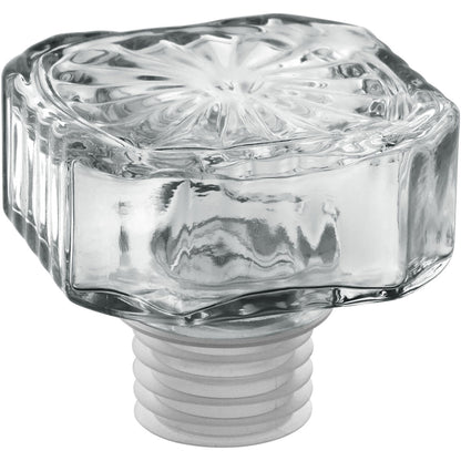 Conjunto de Garrafa e Copos de Vidro para Whisky Home&Co 750ml Transparente