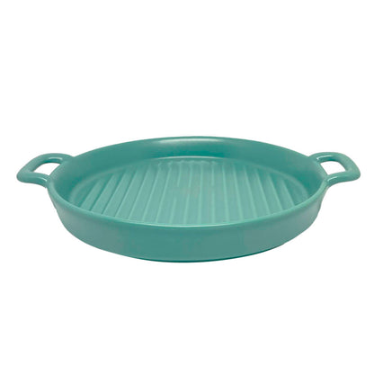 Travessa Cerâmica Redonda Verde 20cm Mai Home Gourmet