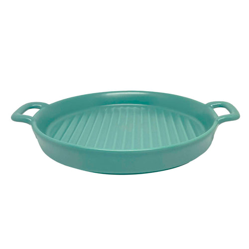 Travessa Cerâmica Redonda Verde 20cm Mai Home Gourmet