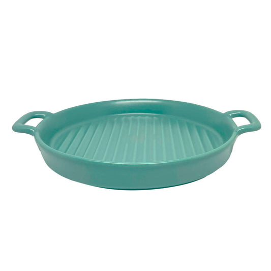 Travessa Cerâmica Redonda Verde 20cm Mai Home Gourmet