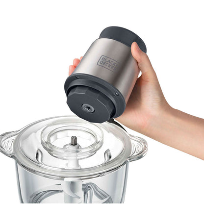 Processador de Alimentos Black+Decker Gourmand 800W 127V Cinza