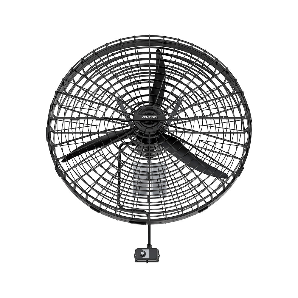 Ventilador De Parede 1 Metro Gp Vp1m2 Preto 3v 1/2cv Ventisol 220v