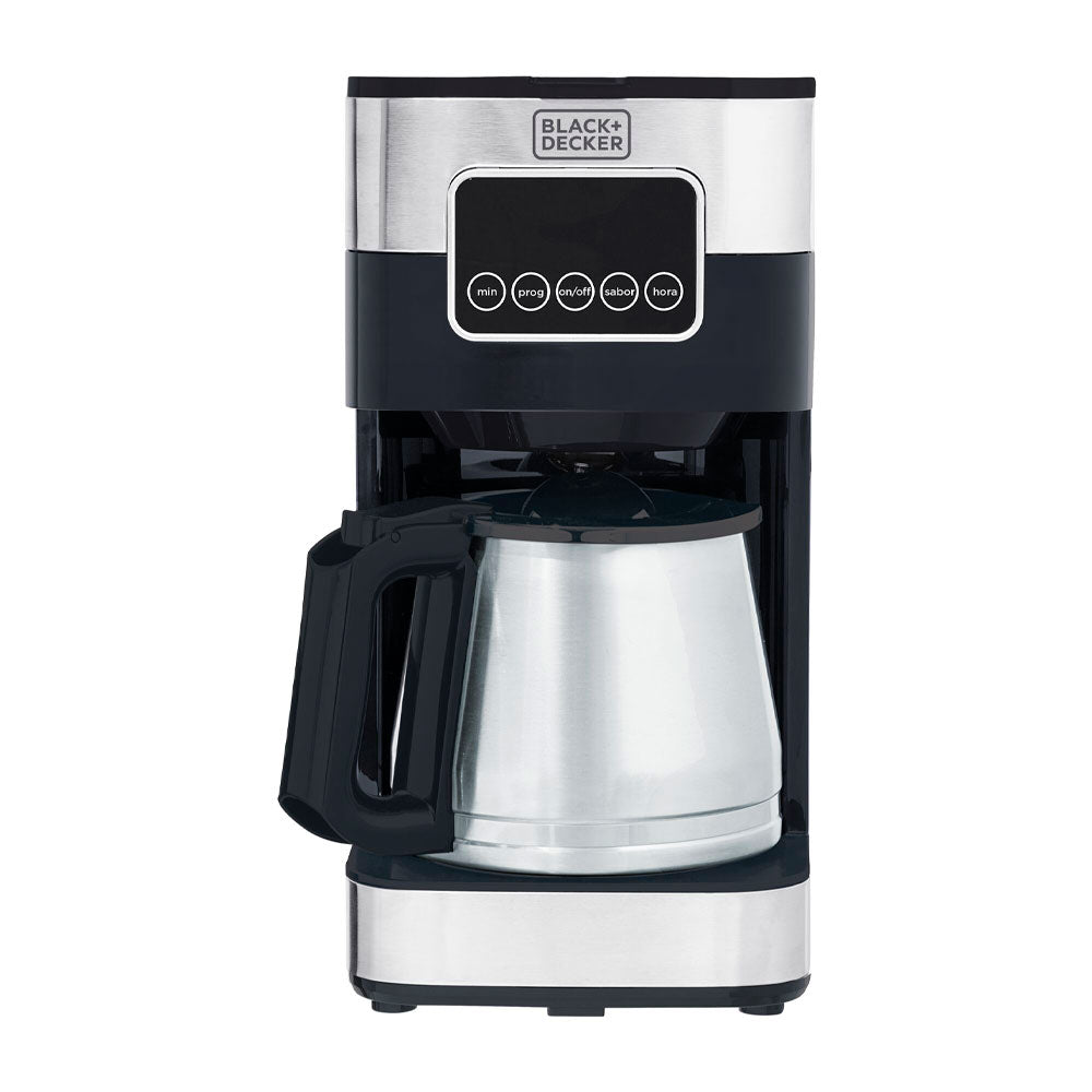 Cafeteira Elétrica Programável Touch Gourmand 127V Black+Decker Inox