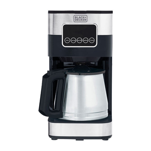 Cafeteira Elétrica Programável Touch Gourmand 127V Black+Decker Inox