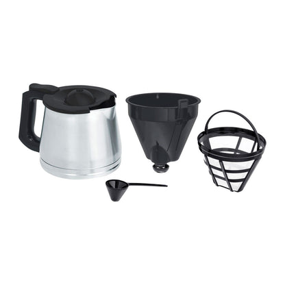 Cafeteira Elétrica Programável Touch Gourmand 127V Black+Decker Inox