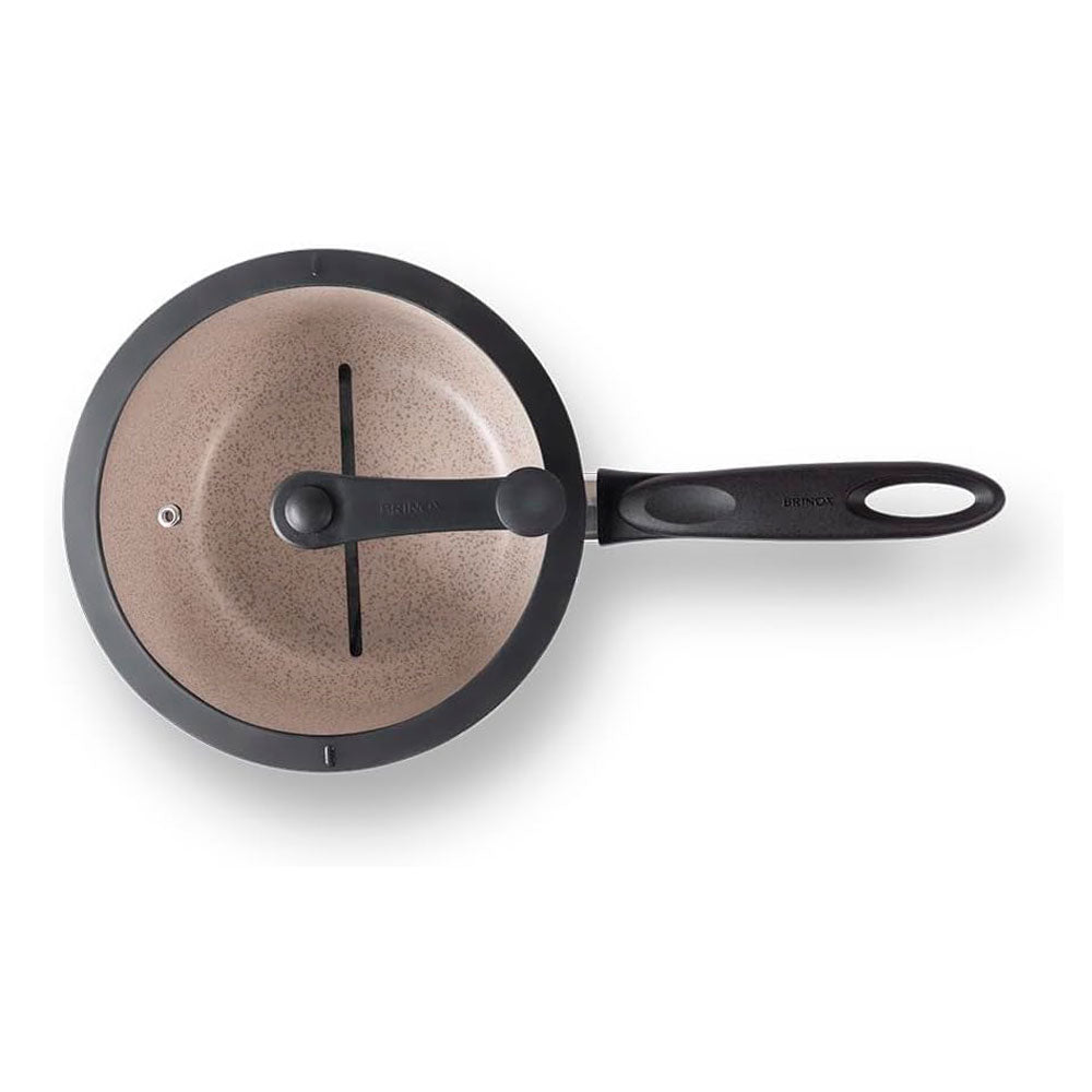 Pipoqueira Antiaderente 5,5L Ceramic Life Brinox Vanilla