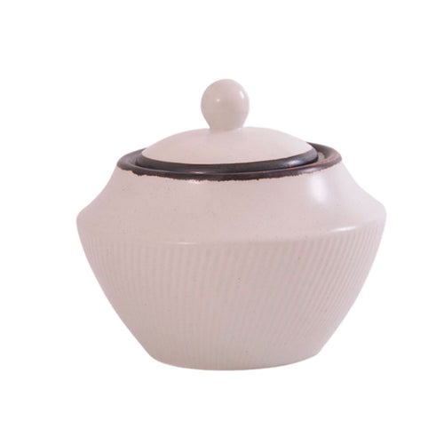 Açucareiro de Porcelana 300ml Talita Mai Home para Café e Chá